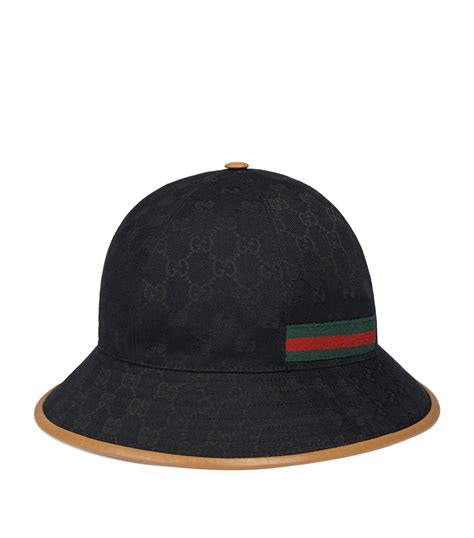 black gucci bucket hat|gorro bucket gucci.